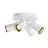 Asto Tube Ceiling Spot Aluminium White | 4x GU10 Max. 10W - Dimmable