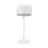 Eglo Table Lamp Roccanova Solar Steel White 2W 270lm - 830 Warm White | IP44 - Touch Dimmable - USB-C